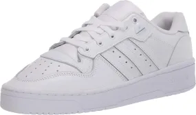 adidas Originals Women's Rivalry Low Sneaker, FTWR White/FTWR White/core Black, 7.5 M US