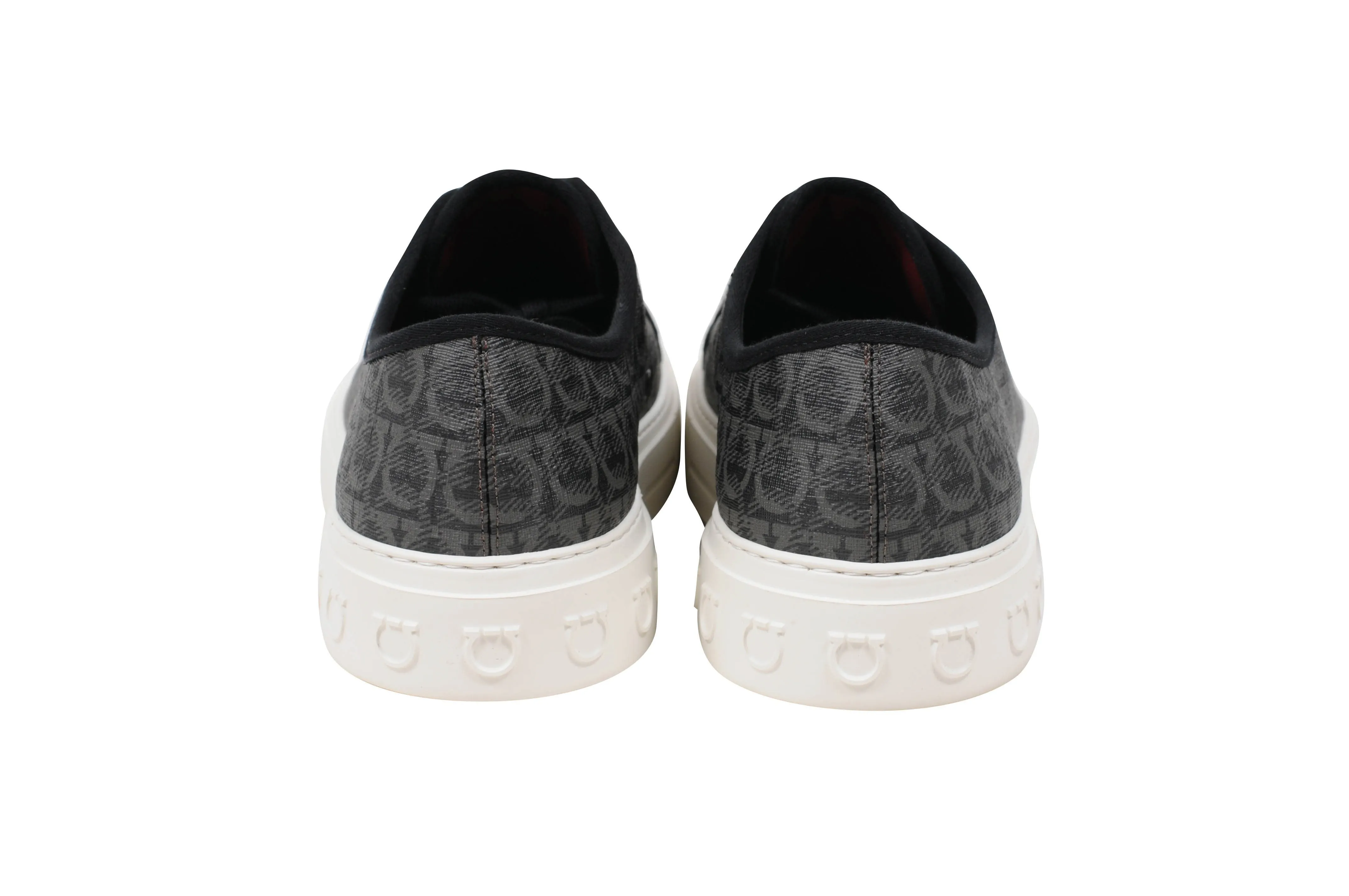 Anson Gancini Black Low Top Sneakers