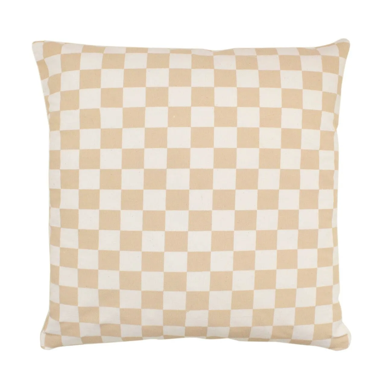 Cozy Cotton Checkered Pillow Cover - Stylish and Soft Textured Home Decor Accessory