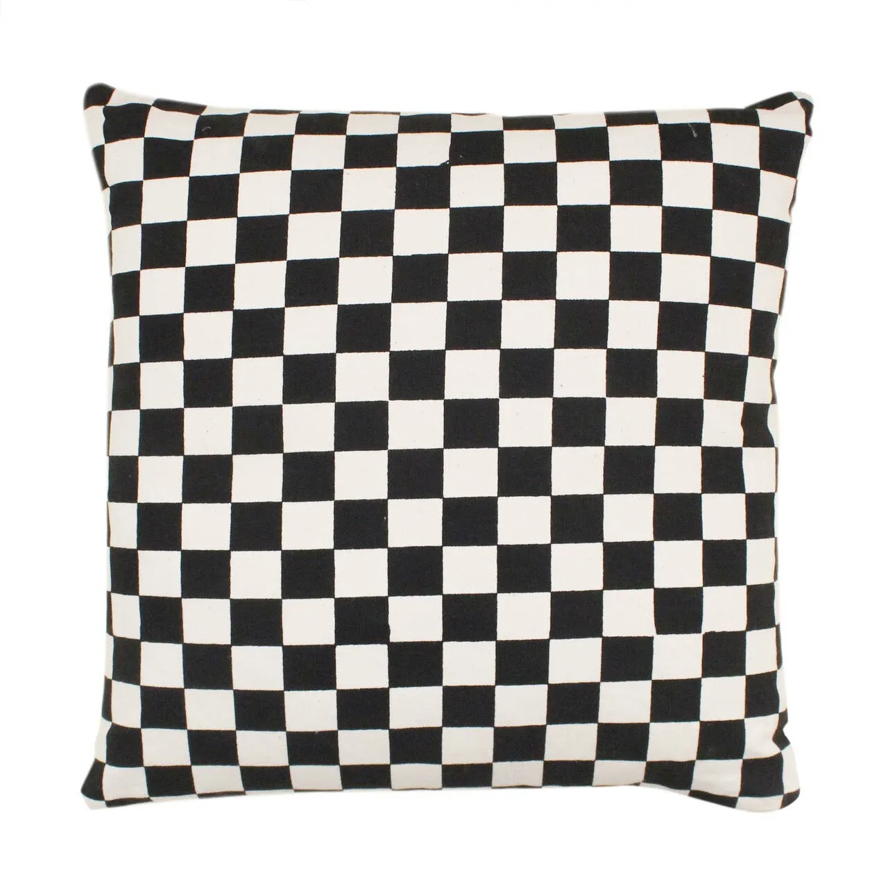 Cozy Cotton Checkered Pillow Cover - Stylish and Soft Textured Home Decor Accessory