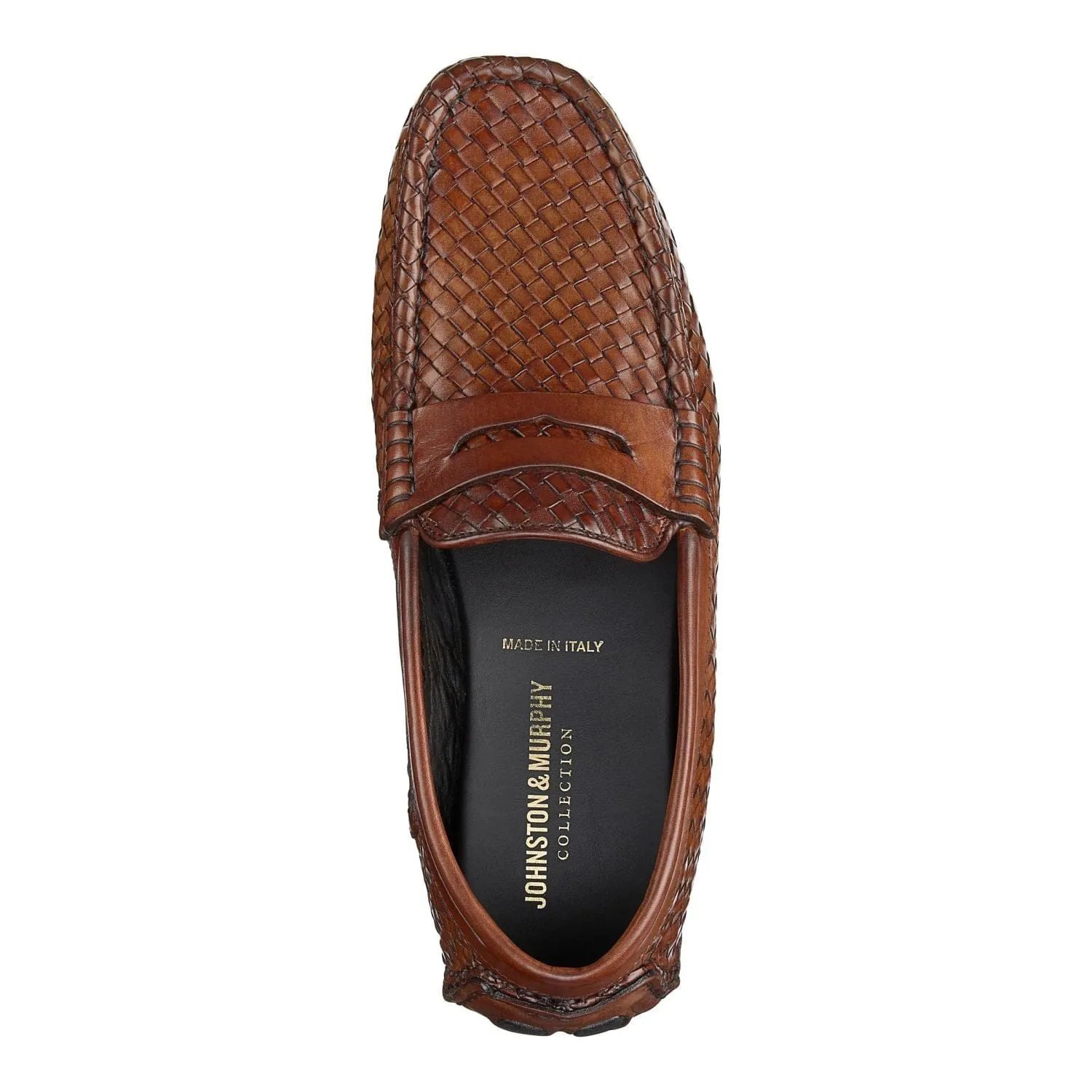 Dayton Woven Penny Driver Loafers for Men - Stylish Casual Footwear with Durable Fabric and Comfortable Fit