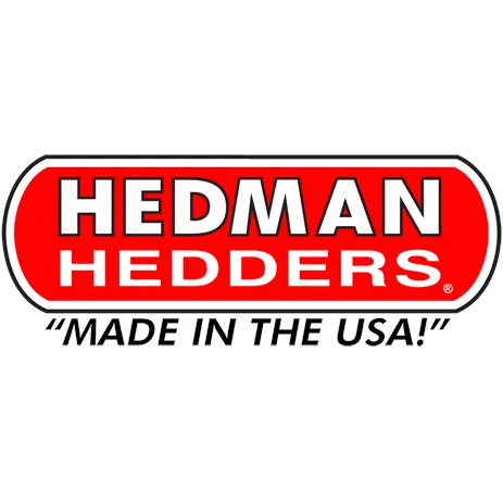 Hedman Hedders 3" Inlet to 3" OD Outlet Collector Reducer 3-Bolt Ball and Socket Flange Hardware Steel - Aluminized