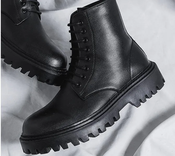 ✅High -quality Dedication✅Men's New High Quality Genuine Leather All-match Martin Boots