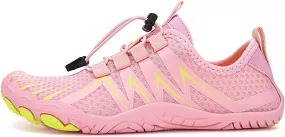 Hike Barefoot Shoes for Women Men Breathable Wide Toe Barefoot Shoes Box Waterproof Trail Running Healthy & Non-Slip Barefoot Shoe Zero Drop Athletic Cross-Trainer Fashion Sneakers