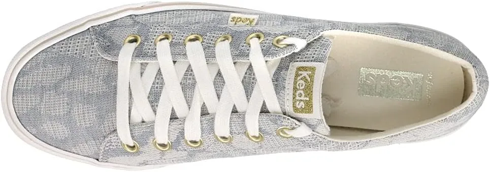 Keds Women's Jump Kick Leopard Canvas Sneaker