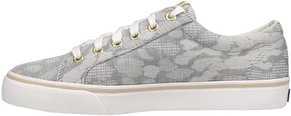 Keds Women's Jump Kick Leopard Canvas Sneaker