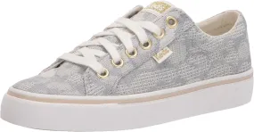 Keds Women's Jump Kick Leopard Canvas Sneaker