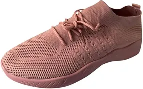 Ladmiple Gym Shoes For Women Workout Running Walking Shoes Slip on Sock Sneakers Mesh Non Slip Athletic Tennis Shoes