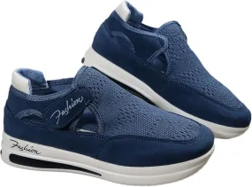 Ladmiple Shoes For Women Sneakers Trendy Canvas Sneakers Slip On Casual Walking Shoes Dressy Summer Fashion Flats Loafer