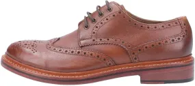 Mens Quenington Leather Goodyear Welt Lace Up Shoe Brown Size UK 8 EU 42