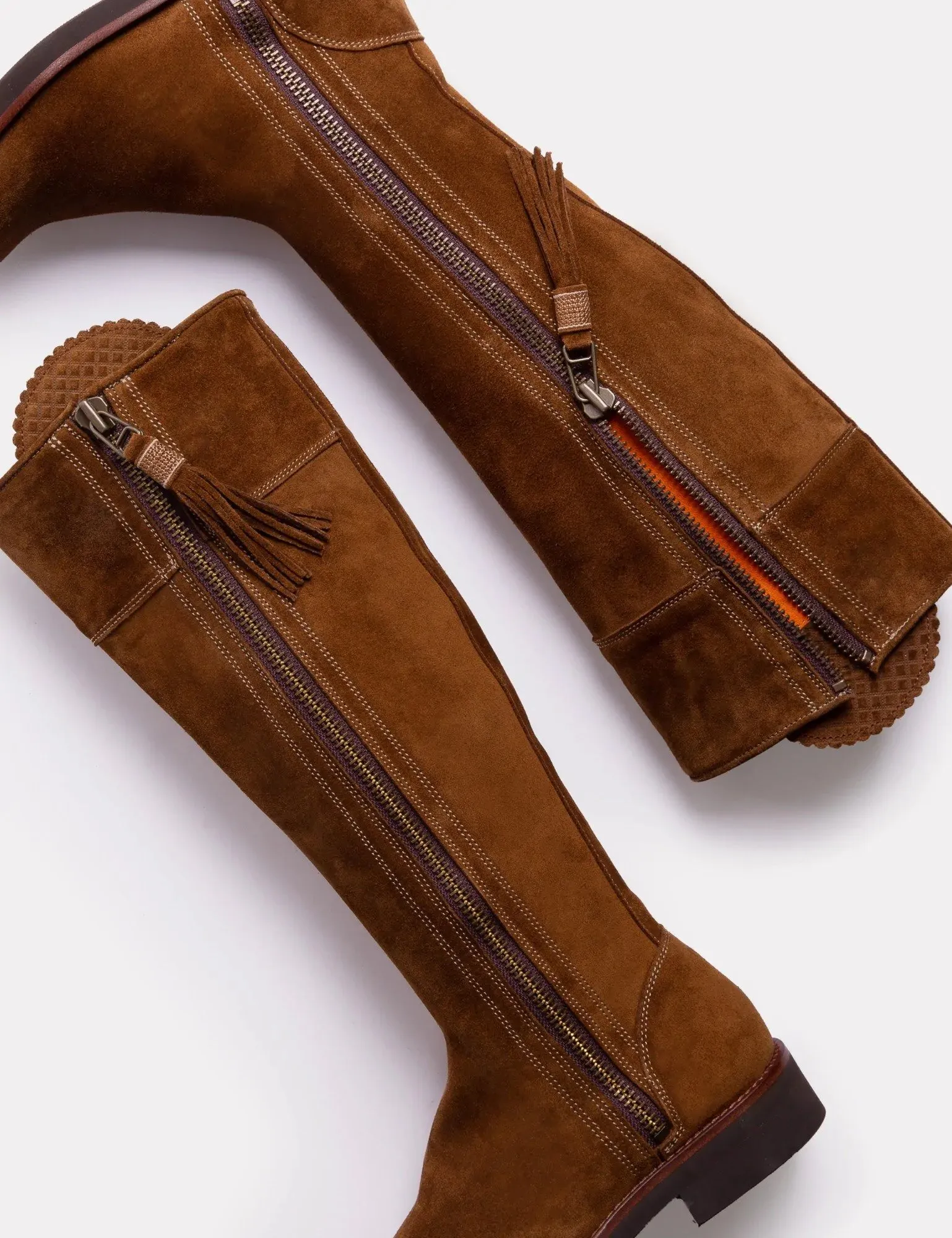 Artisan Suede Tassel Boot by Penelope Chilvers