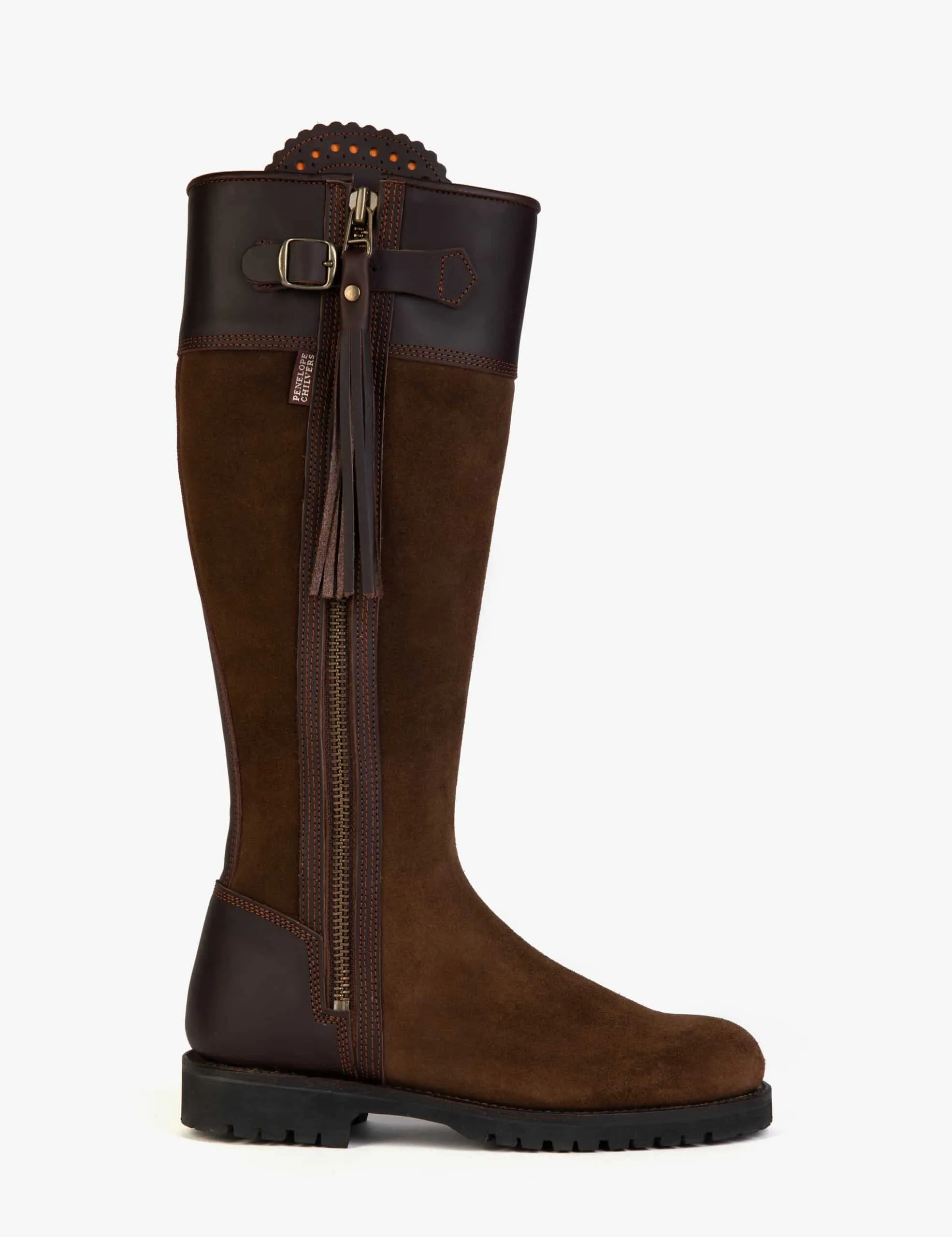 Penelope Chilvers Waterproof Long Tassel Boots for Inclement Weather