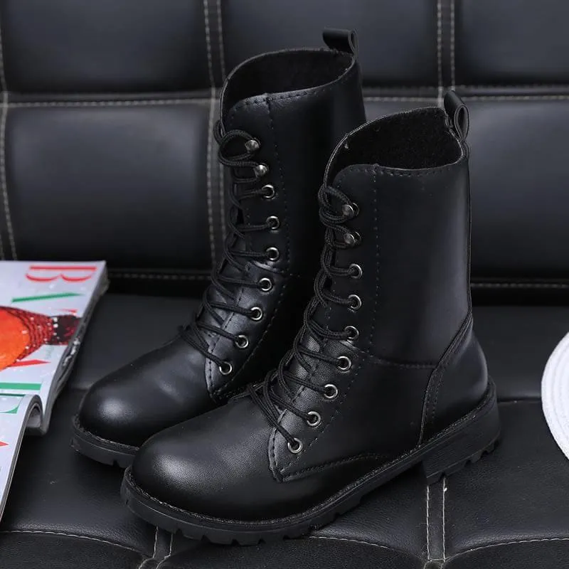 PU British Martin Boots