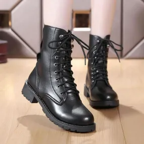 PU British Martin Boots