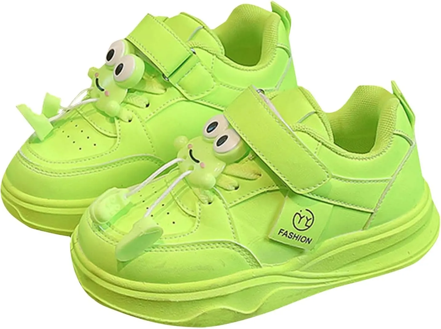 Toddler Leather Sneakers Hook Loop Adjusted Lace Flat Non Slip Sport Shoes Kids Running Walking Casual Athletic Shoes