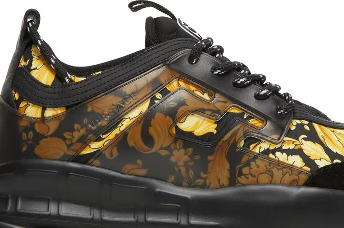 Versace Chain Reaction Trainer 'Barocco Print’ Black