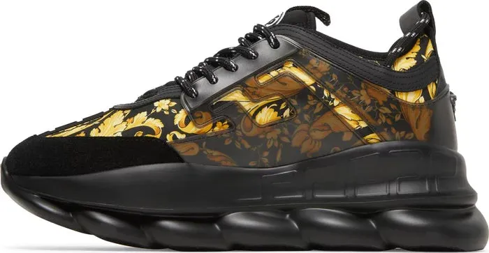 Versace Chain Reaction Trainer 'Barocco Print’ Black