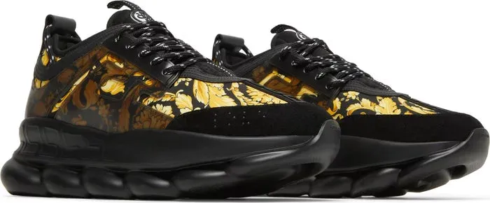 Versace Chain Reaction Trainer 'Barocco Print’ Black