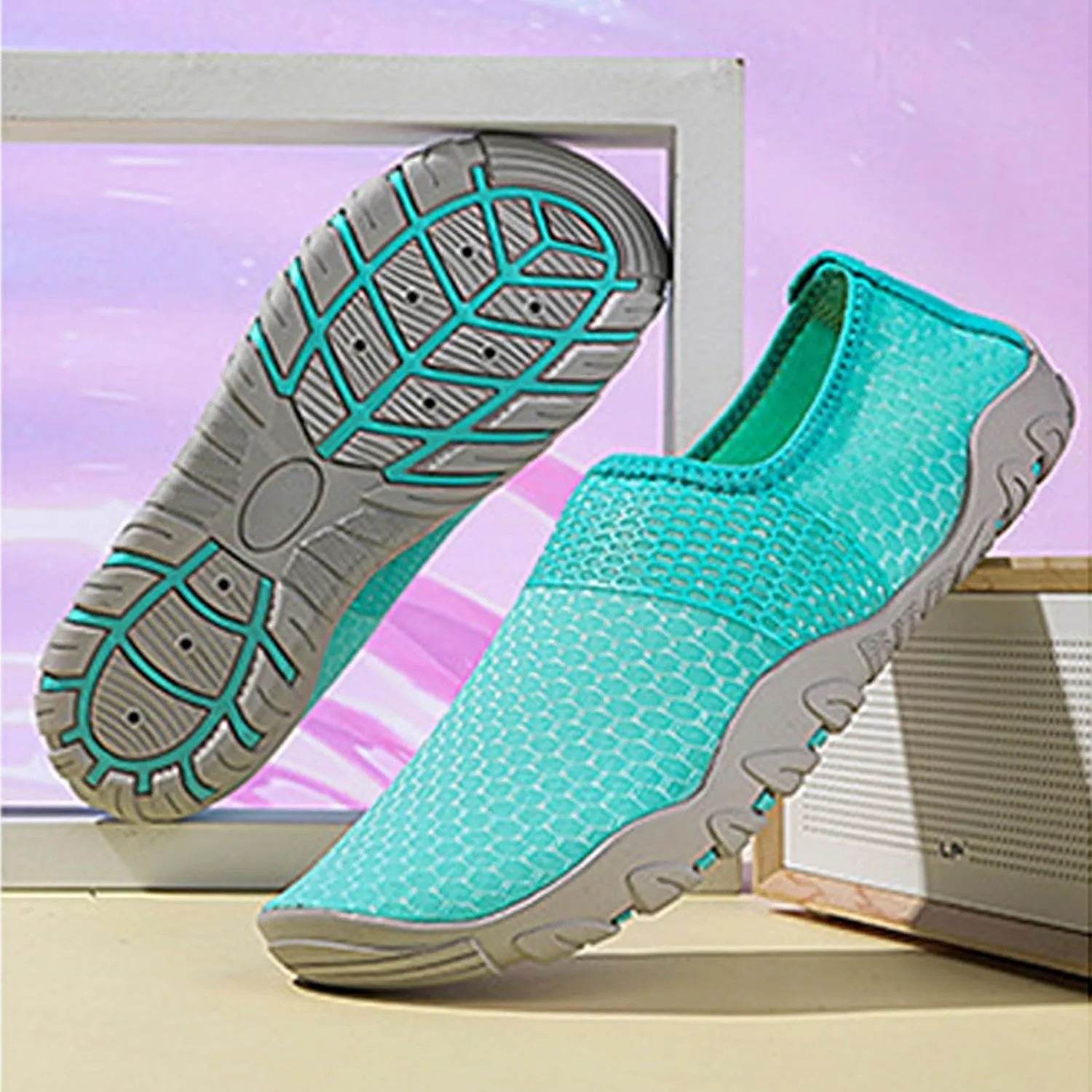 Water Shoes Women Men Quick Dry Aqua Barefoot Beach Swim Pool Surf Yoga Hiking Kayaking Lightweight Non Slip Outdoor Sport Shoes