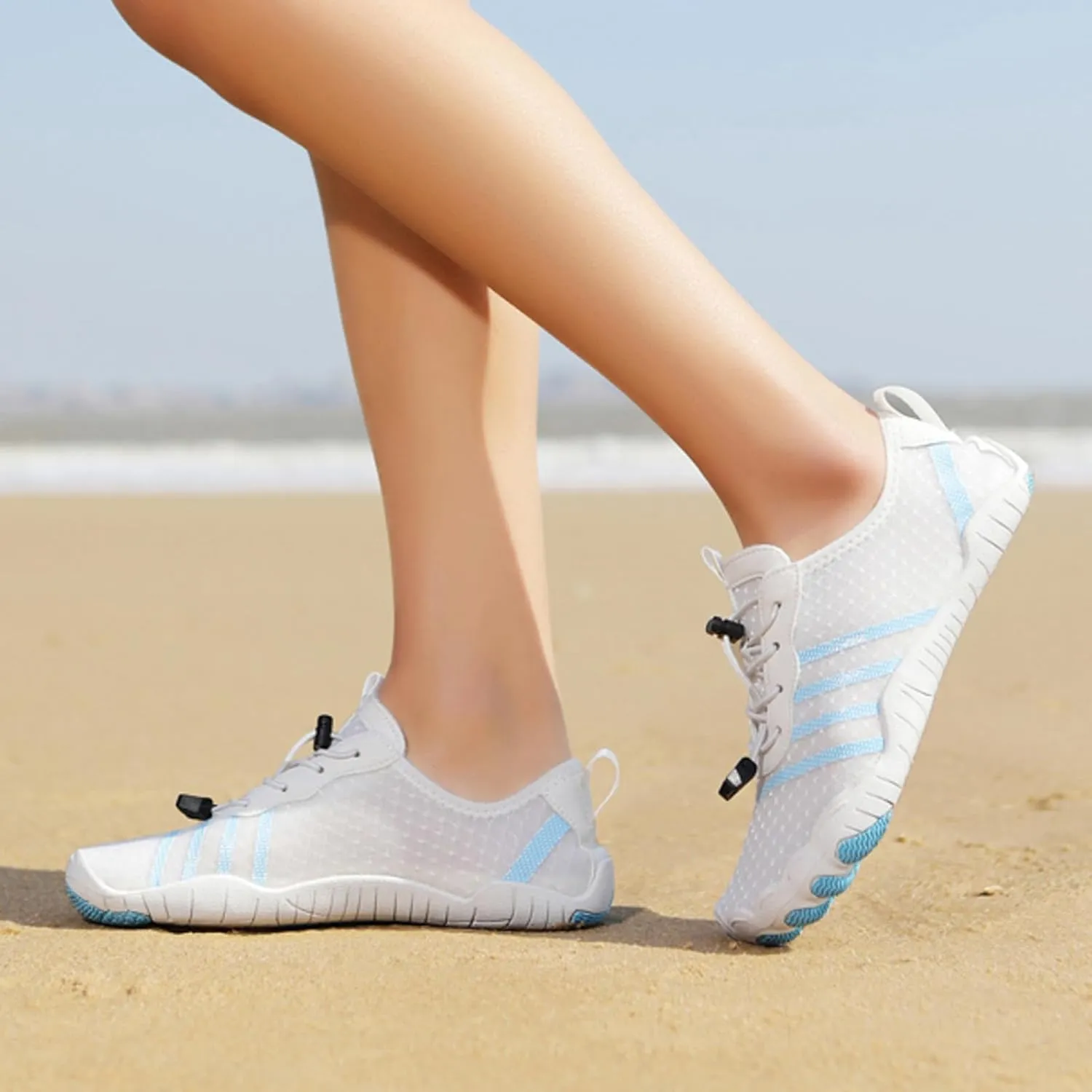 Womens Quick Drying Wading Shoes Lightweight Water Sports Barefoot Shoes Outdoor River Tracing Shoe Swim Shoe
