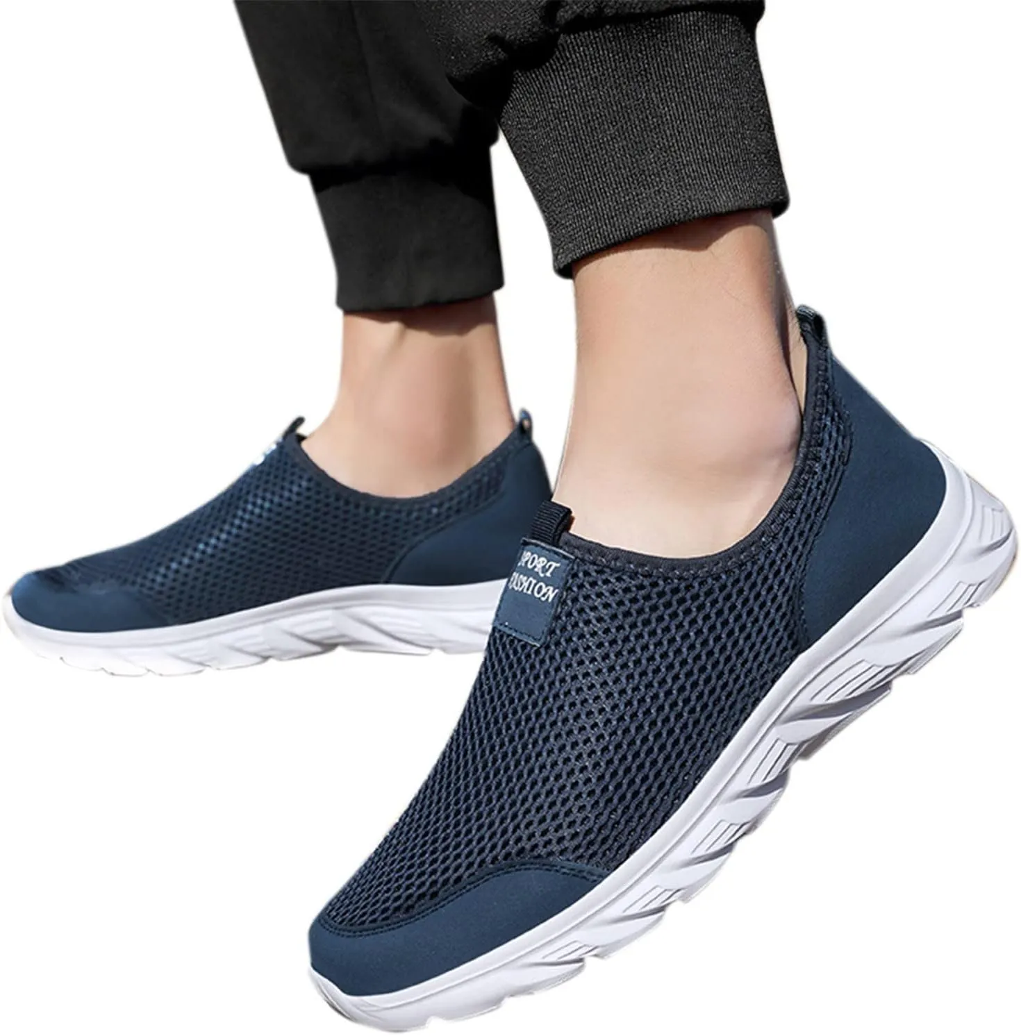 Womens Walking Shoes Wide Diabetic Shoes Running Shoes for Men Flat Feet Casual Black Shoes Black Platform Sneaker Slip On Tennis Shoe Loafers Shoe