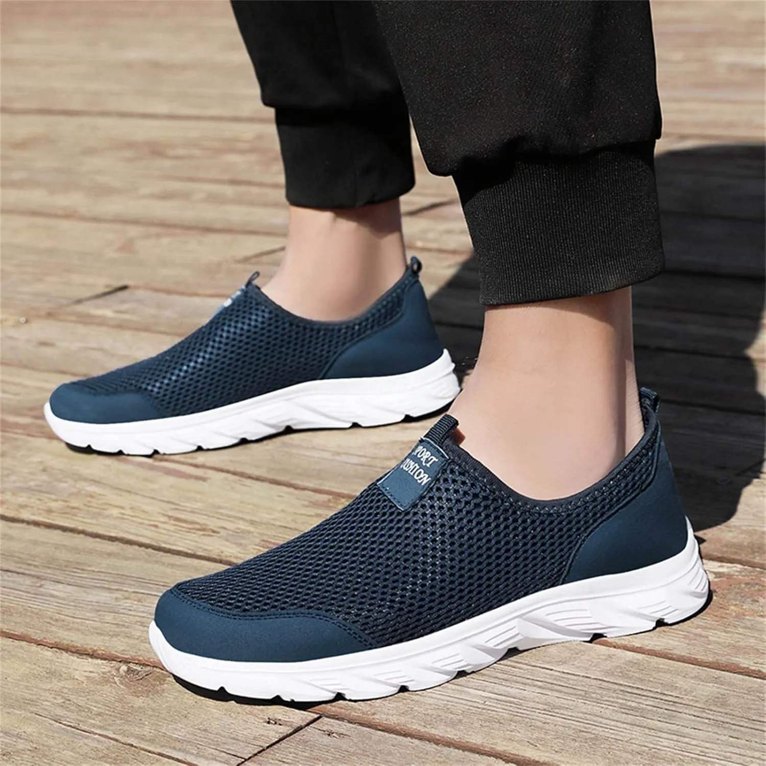 Womens Walking Shoes Wide Diabetic Shoes Running Shoes for Men Flat Feet Casual Black Shoes Black Platform Sneaker Slip On Tennis Shoe Loafers Shoe