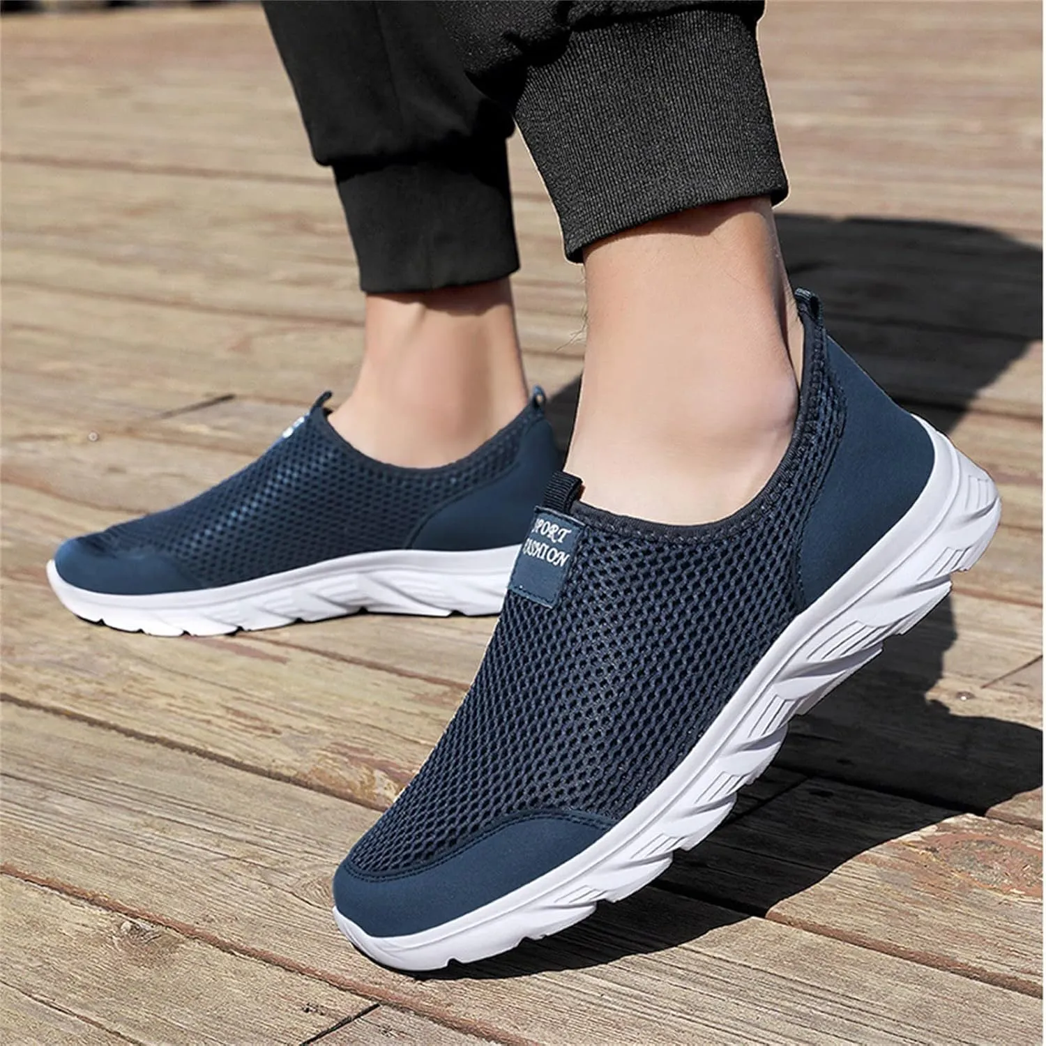 Womens Walking Shoes Wide Diabetic Shoes Running Shoes for Men Flat Feet Casual Black Shoes Black Platform Sneaker Slip On Tennis Shoe Loafers Shoe