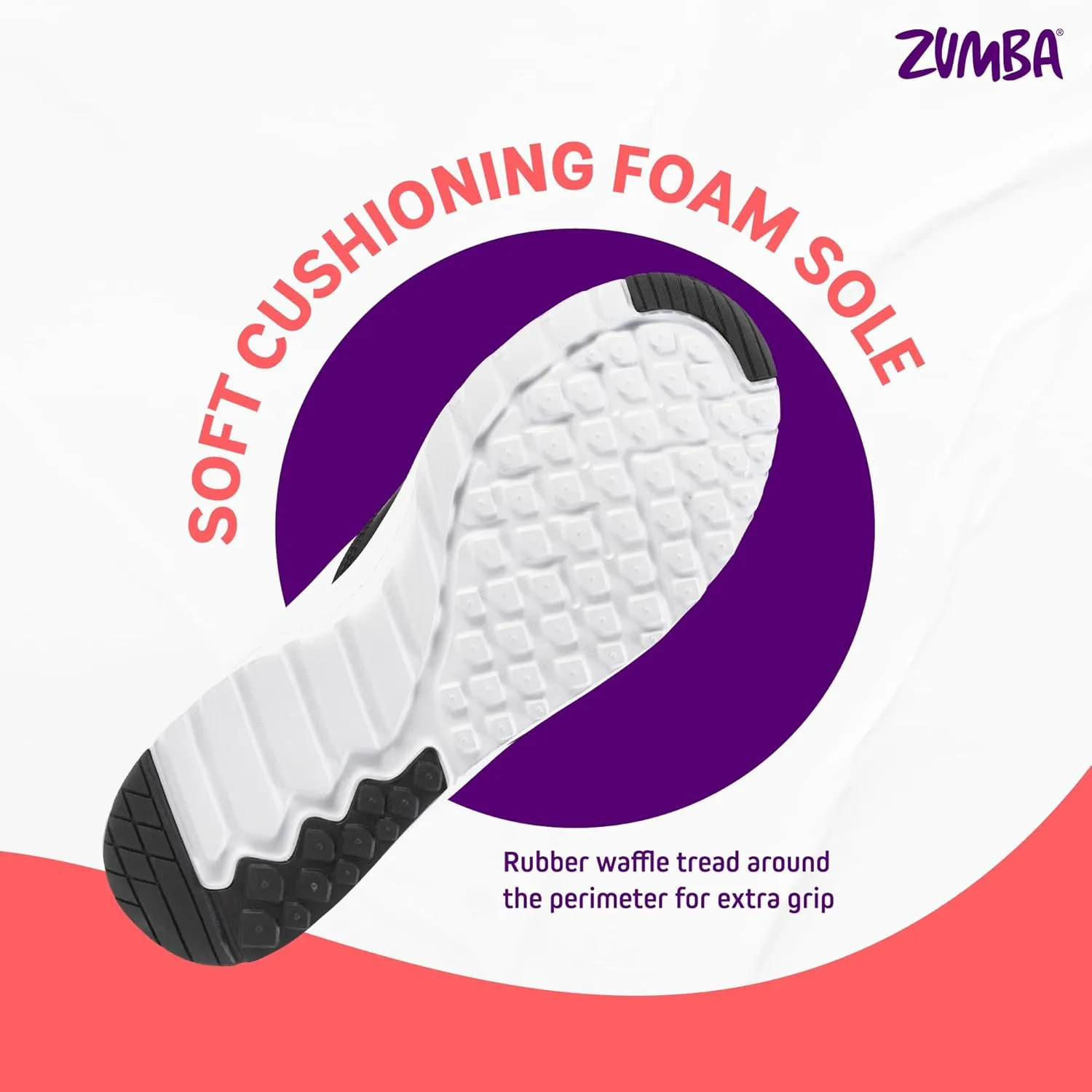ZUMBA Sneakers High-Top Dance Shoes for Women Air Classic